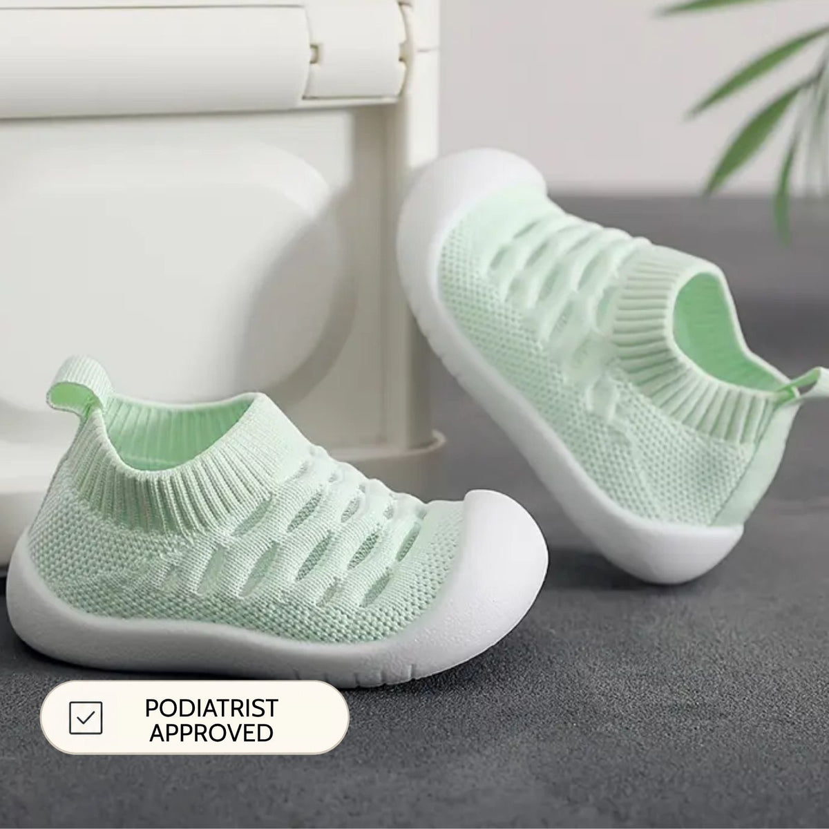 Mint Breathable Mesh Sole Sox