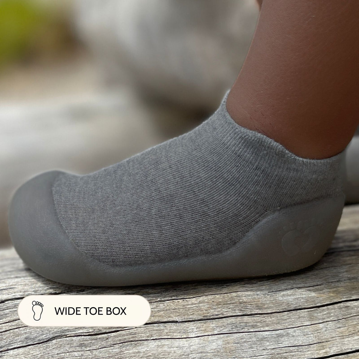 Grey Low Cut Sole Sox