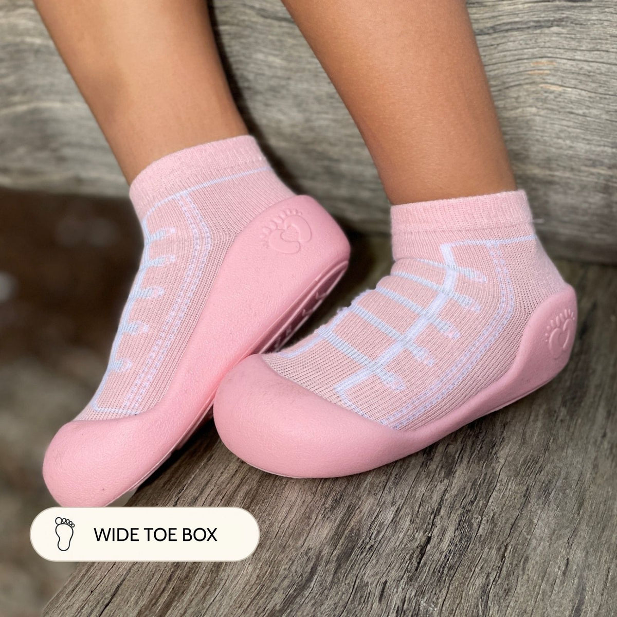 Pink Laces Sole Sox