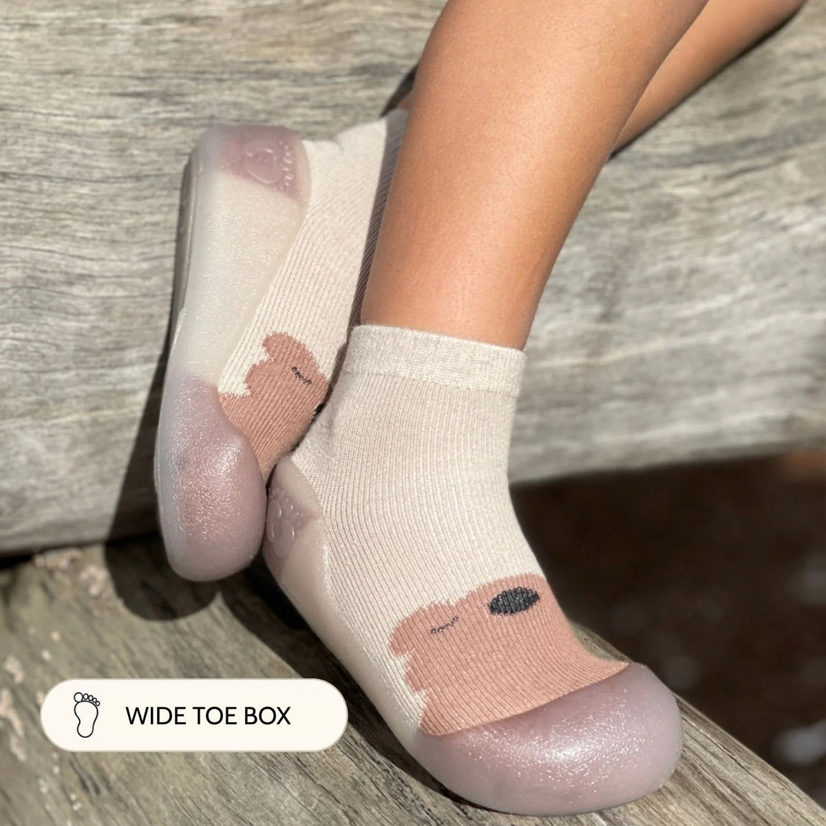 Brown Bear Sole Sox