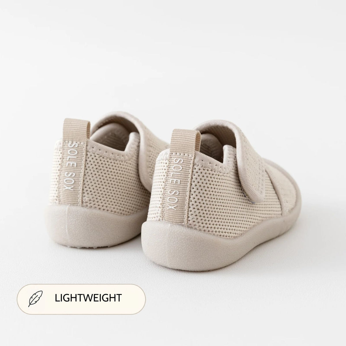 Sand Velcro Sole Sox