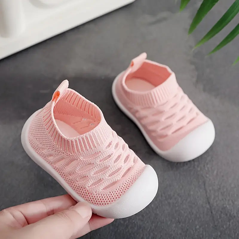 Pink Breathable Mesh Sole Sox