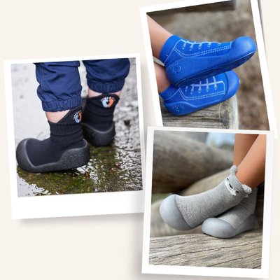 Boy's Water Resistant Sole Sox Bundle