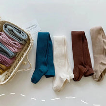 Load image into Gallery viewer, Toddler &amp; Baby Cotton Rib Tights
