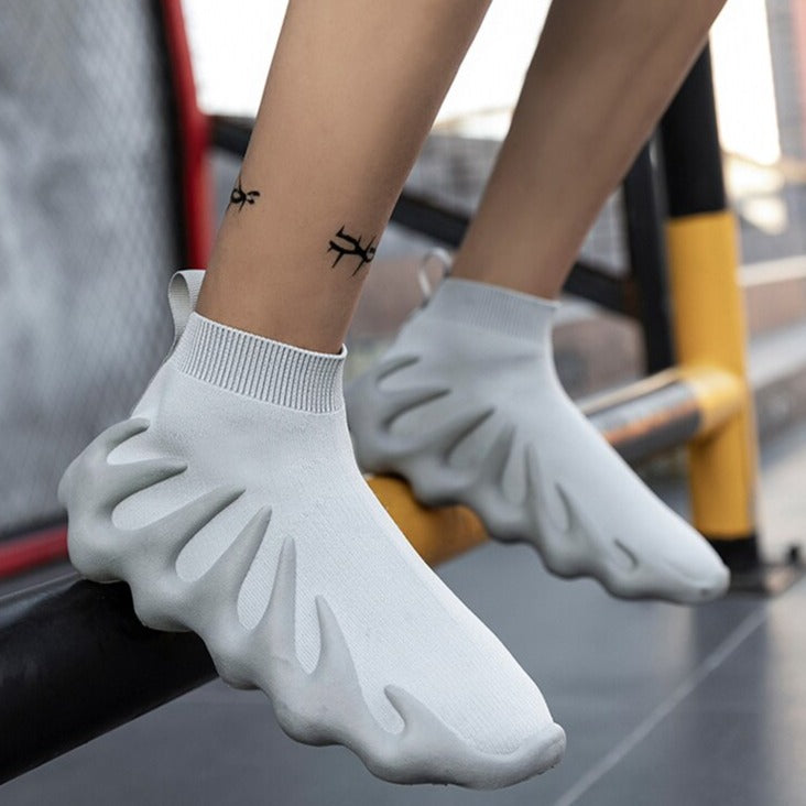 Sole Sox Sneakers for Kids &amp; Adults - Grey