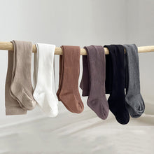 Load image into Gallery viewer, Toddler &amp; Baby Cotton Rib Tights
