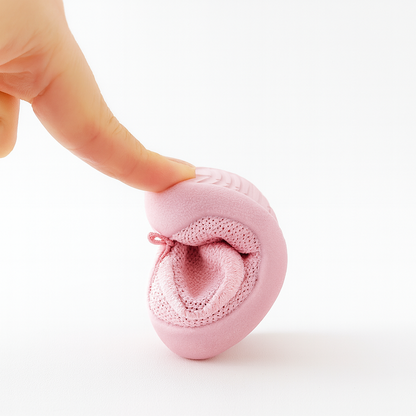 Pink Velcro Mesh Sole Sox