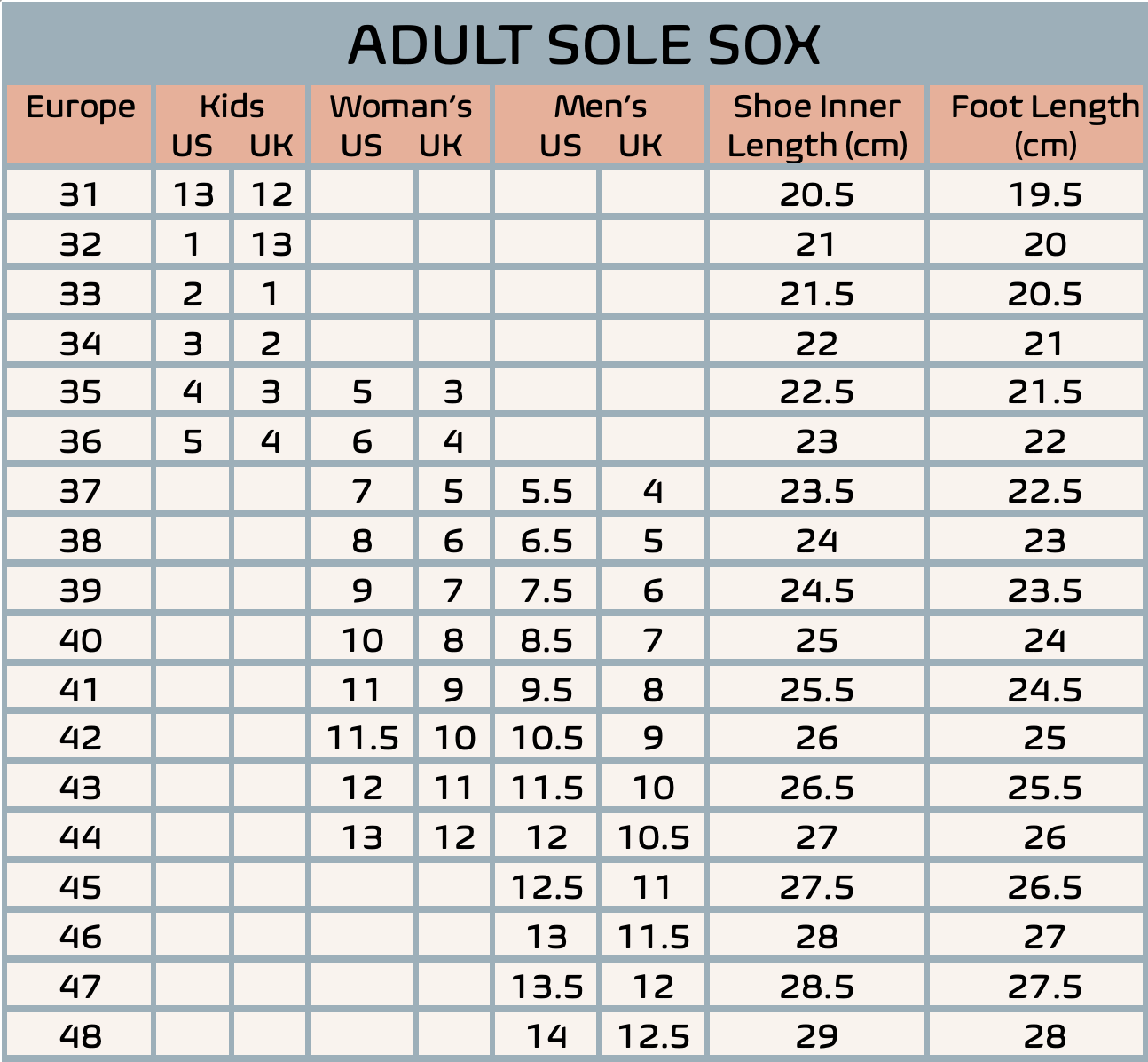 Sole Sox Sneakers for Kids &amp; Adults - Beige