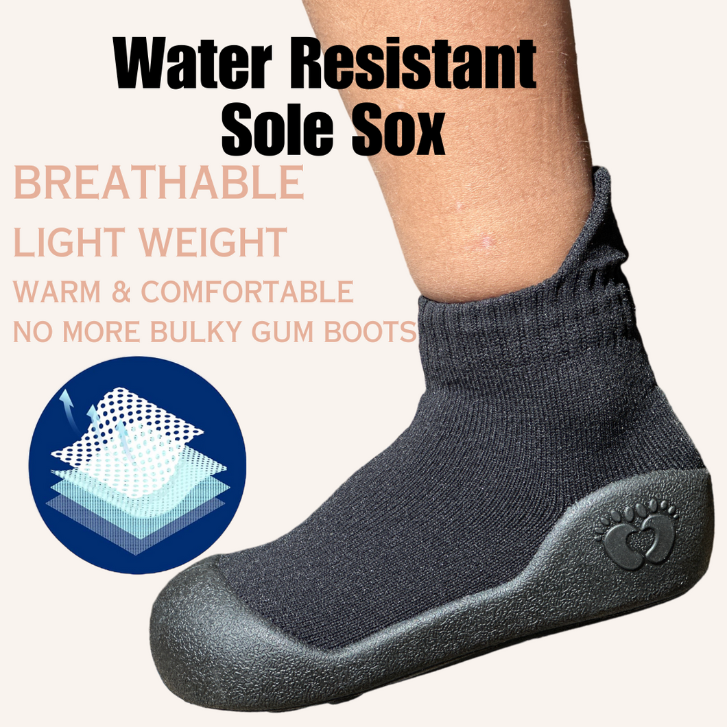 Water Resistant Sole Sox