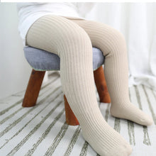 Load image into Gallery viewer, Toddler &amp; Baby Cotton Rib Tights
