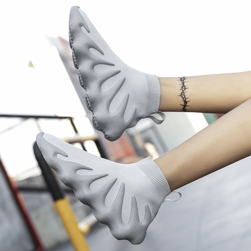 Sole Sox Sneakers for Kids &amp; Adults - Grey