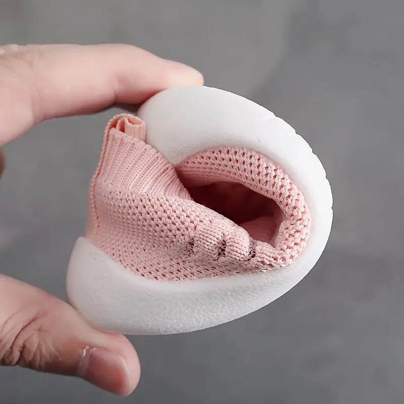 Pink Breathable Mesh Sole Sox