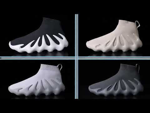 Sole Sox Sneakers for Kids &amp; Adults - Black