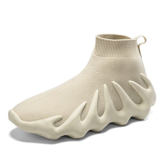 Sole Sox Sneakers for Kids & Adults - Beige