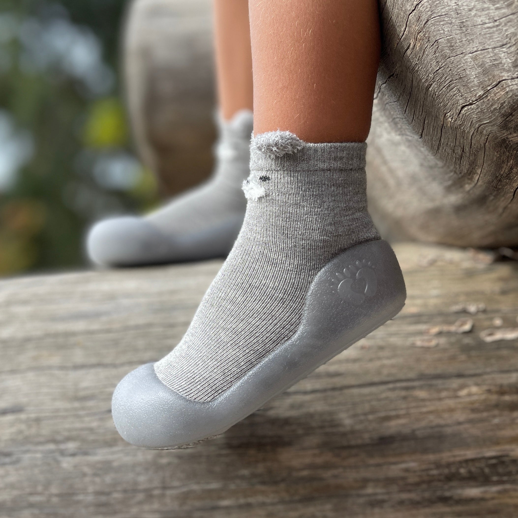 Grey Bear Sole Sox