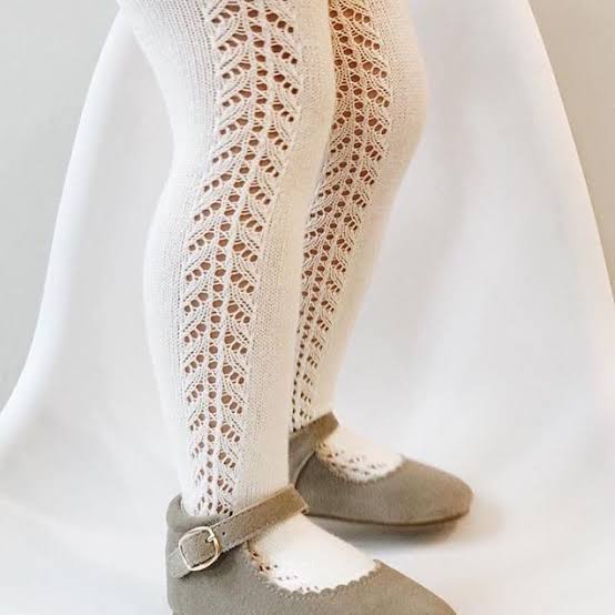 Side Design Cotton Stockings