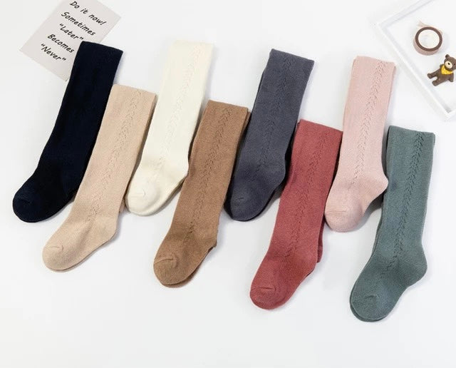 Side Design Cotton Stockings