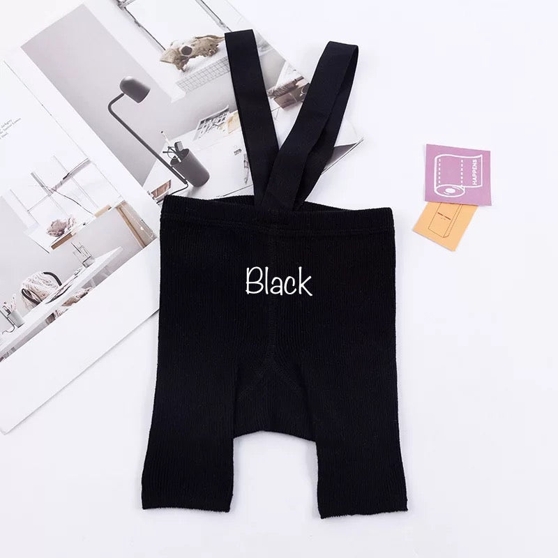 Cotton Shorts Romper With Straps