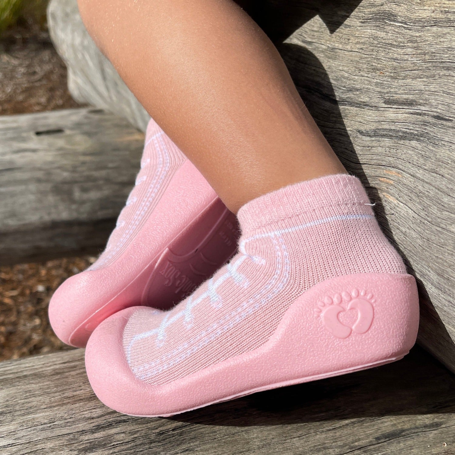 Pink Laces Sole Sox