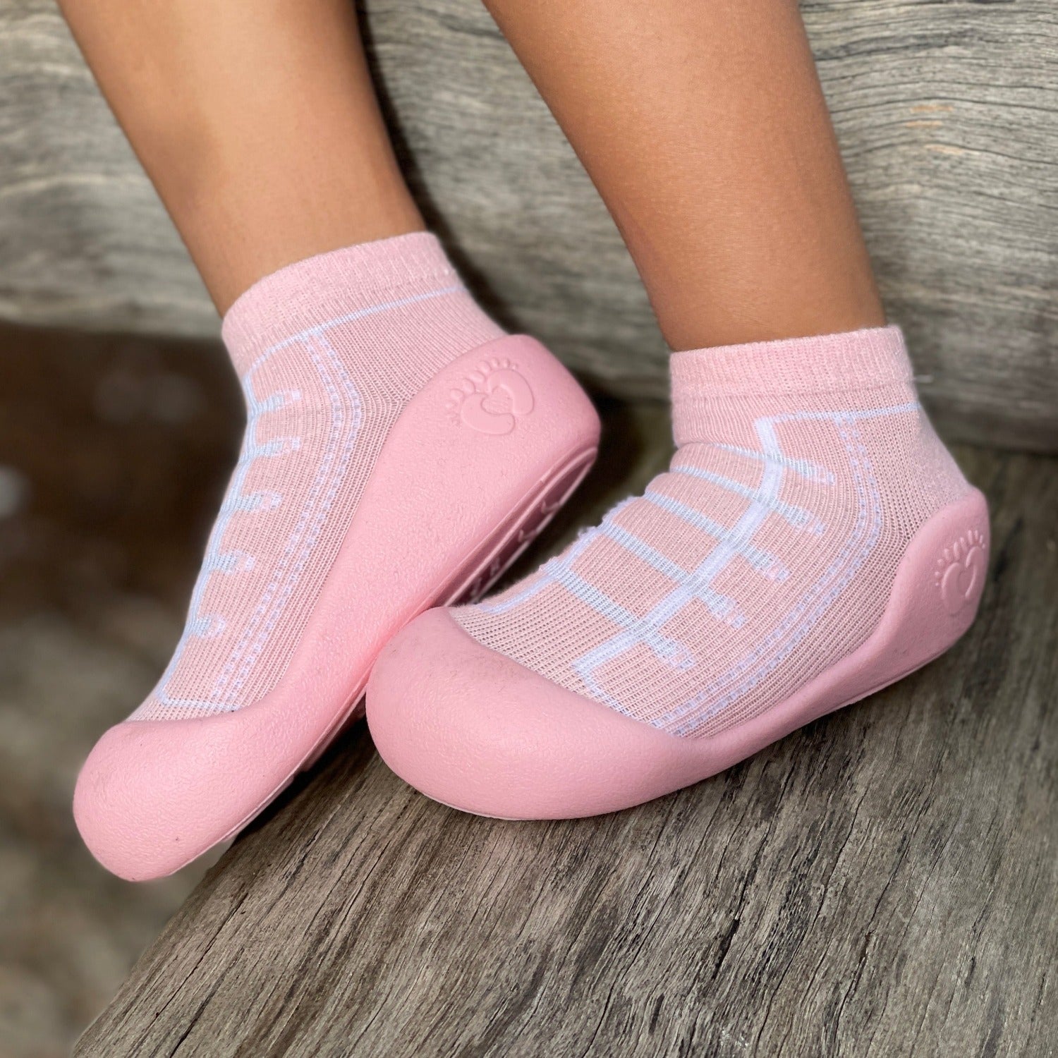 Pink Laces Sole Sox