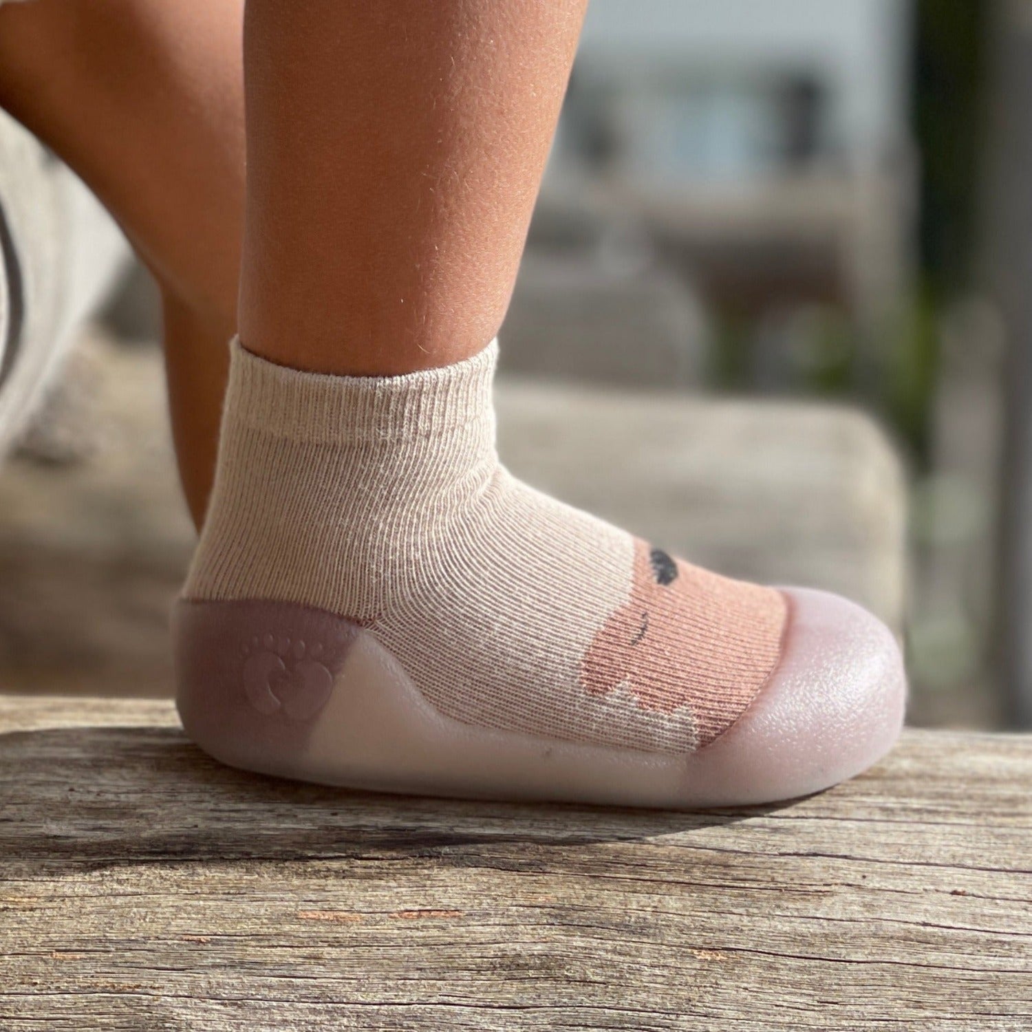 Brown Bear Sole Sox