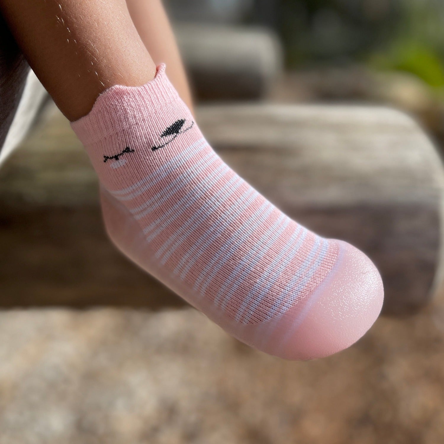 Pink Kitten Sole Sox