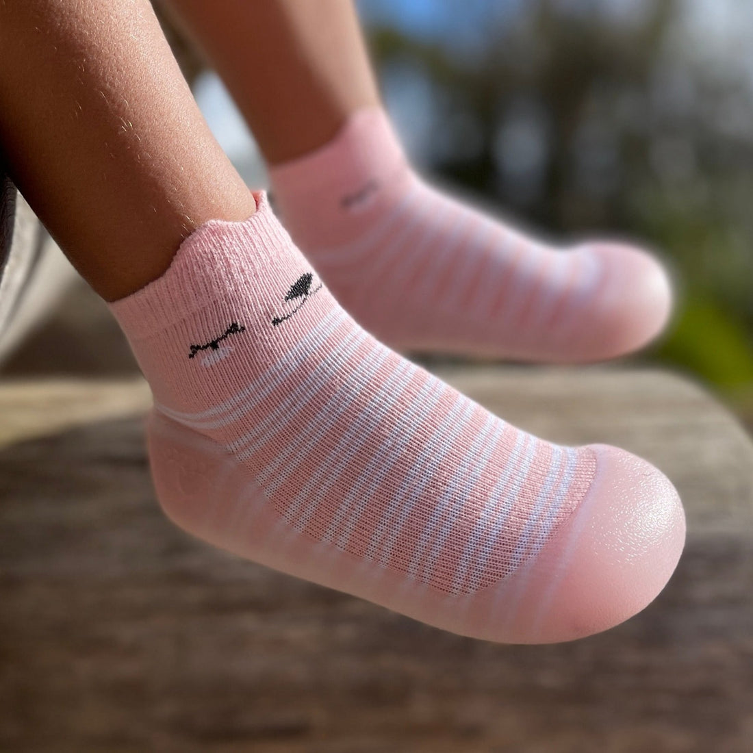 Pink Kitten Sole Sox